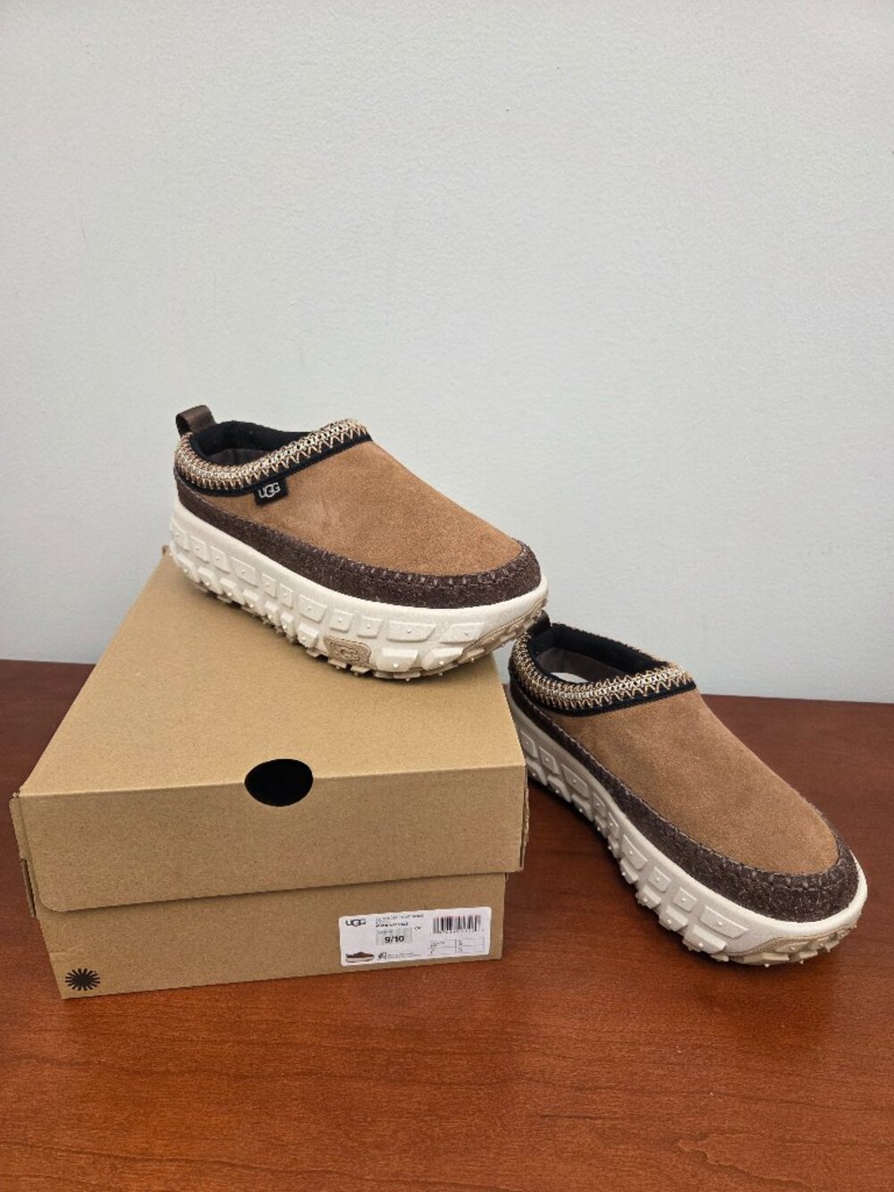 UGG All-Gender Venture Daze Clog Chestnut / Ceramic New Men's 9 Women's 10
